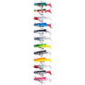 14g 8cm Trout Soft Baits  Fishing Lures Lead Head PVC Soft Lure Saltwater Swim Baits Soft Plastic Fishing Lure Mold