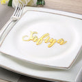 Custom Party Decoration Wedding Place Cards Personalized Wood/acrylic Names Place Settings Guest Name Tags Wedding Table Decor