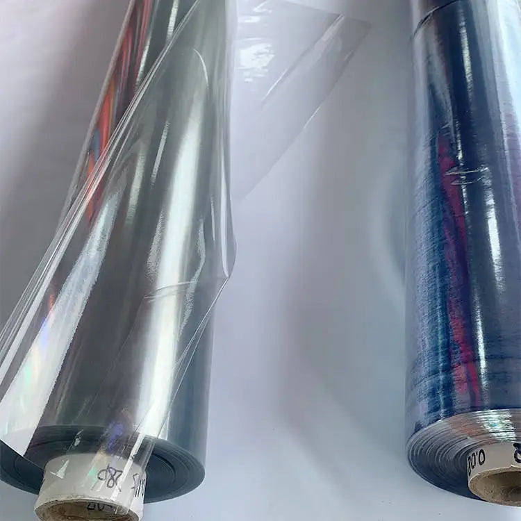 Clear PVC Roll Sheet PVC Film Transparent Plastic Pvc Wholesale 0.1/0.2/0.3/0.5/1.0/2.0 Mm Blow Molding Transparent Vinyl Soft