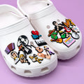 Wholesale 2025 Pop Star Pvc Custom Shoe Charms Customizable for Kids Sneakers Sandals Music Theme Decor Accessories Shoe Charm
