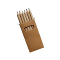 Hot Sales Colored Pencil Set for Students Customized Logo for School Promotions-Available in 6 Piece Packs