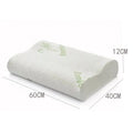 Orthopedic Cervical Ergonomic Comfortable Bamboo Memory Foam Bed Pillow for Sleeping