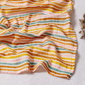 Happyflute 100% Organic Cotton Soft All-Season Baby Swaddle Blanket Set with Adjustable Headband 200TC Thread Count