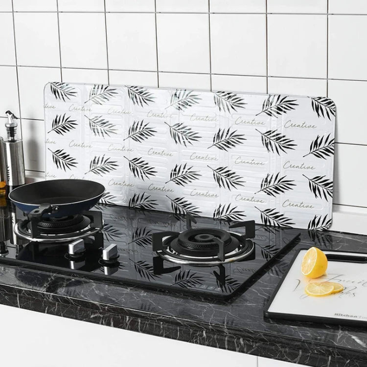 Heat-resistant Anti Splatter Baffle Oil Divider Splash Proof Baffle Tool Kitchen Cooking Frying Pan Splash Oil Baffle