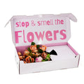 Wholesale Luxury Pink Rose Preserved pink Gift Packaging Flower Boxes With Custom Printed Logo