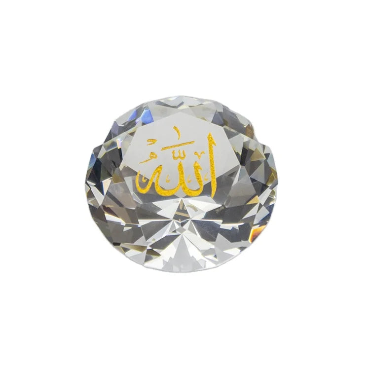 Factory Hot Sale Transparent K9 Crystal Multi-faceted Diamond Paperweight Glass Home Decoration for Wedding Party Gifts