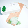 HZ Body Facial Gua Sha Xiuyan Jade Guasha Board Plate for Back Scraping Massager