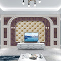 Tv Background Wall Wallpaper Living Room New Light Luxury Style Mural Modern Simple Film And Television Wall Covering