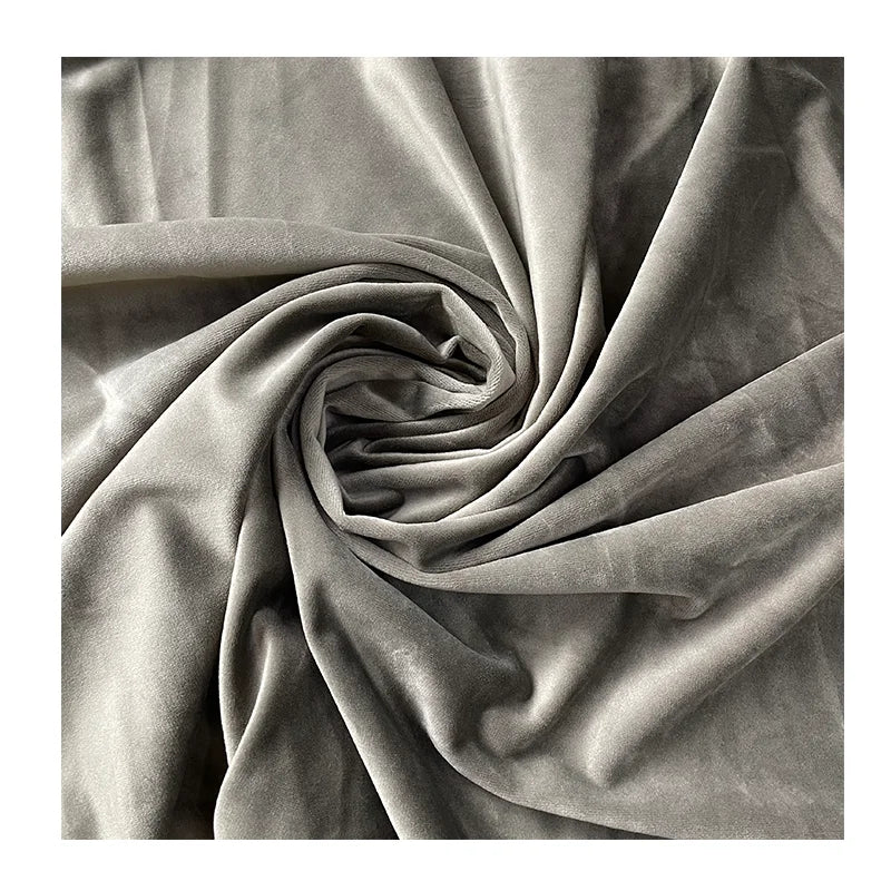 Good Quality Wholesale Cheap Price 150 300cm 180-300gsm Plain Velvet Fabric for Sofa 100% Polyester Dutch Holland Velvet Fabric