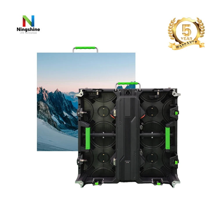 Ningshine Indoor Full Color LED Video Wall Panel HDR10+ 800 Nits Brightness 5-Year Warranty for Events
