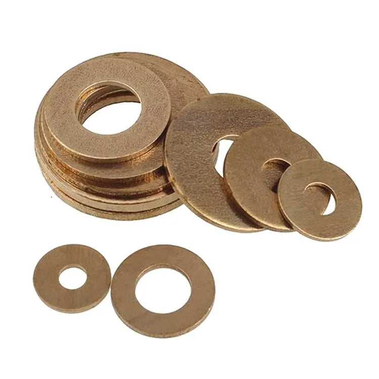 ANSI Standard Round Brass Washers Copper Flat Washer for Heavy Industry Style Split