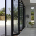 High-strength aluminum alloy folding door profiles available for wholesale and custom processing suitable for outdoor use