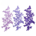 Border Lace Mirrored Flowers Wedding Dress Wedding Shoes Headdress DIY Sewing Accessories