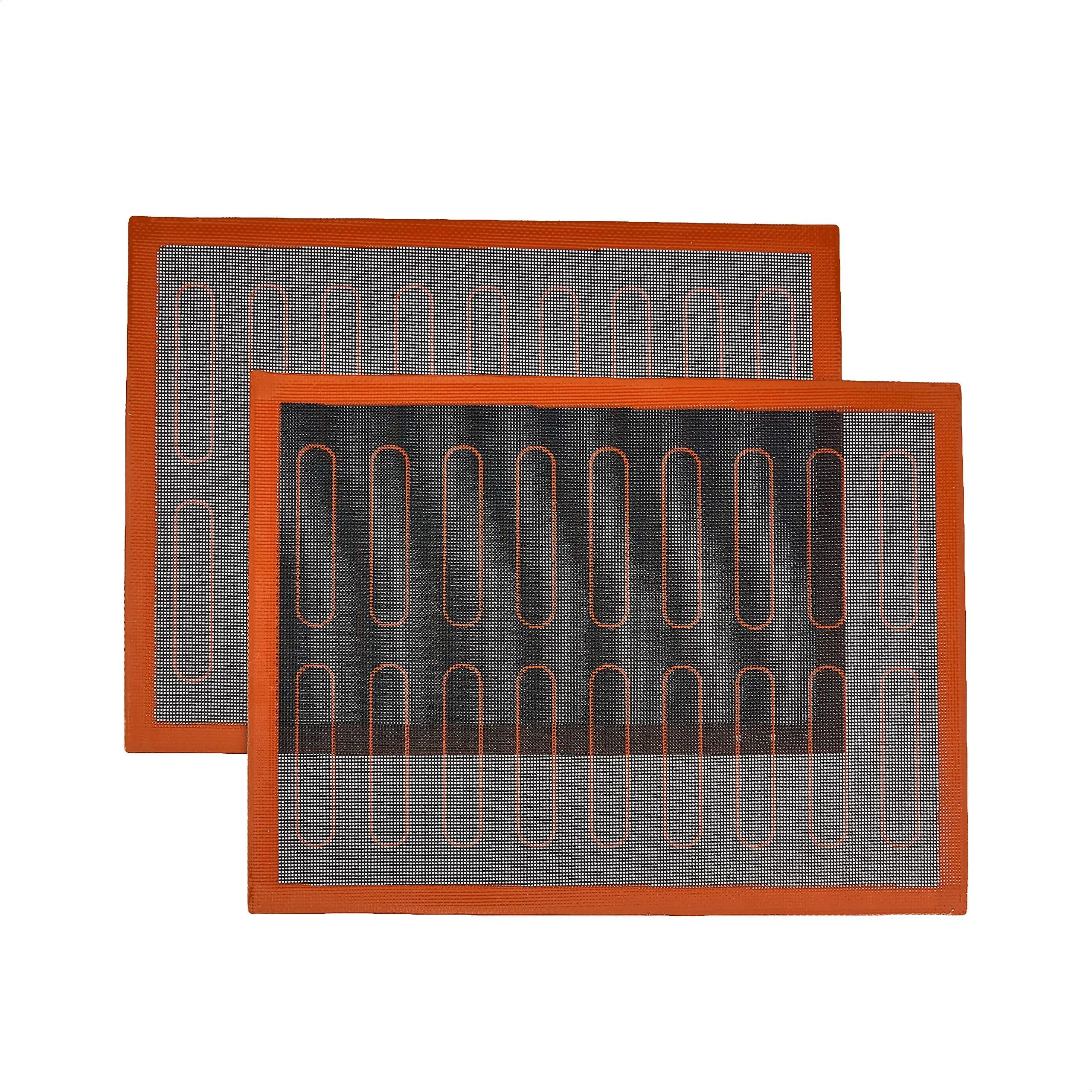 Crispy Silicone Bread Mat Non-stick Silicone Baking Mat for Lady Fingers Silicone Mesh Mat