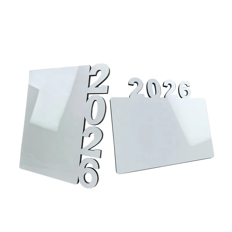 Graduation Decoration OEM Design 2026 Photo Plaque Customized Logo 2026 Picture Frame Heat Transfer Wooden 2026 Photo Frame