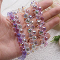 Hot Selling Fashion Double Row Colorful Crystal Bracelet Women Adjustable Bracelet