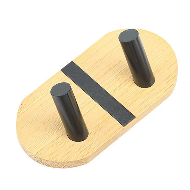 Hat Hook Hot Selling hook Bathroom Adhesive Wall Shower Heavy Duty Bamboo Hand Towel Hook