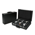 Wholesale 1MOQ Watch Suitcase Organizer Leather Brown Travel 48 Slot Bulk Portable Watch Storage Box