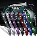 Customized Sparkling Crystal Car Stickers Car Collision Stickers Rhinestone Decorative Stickers for Promotional Gifts