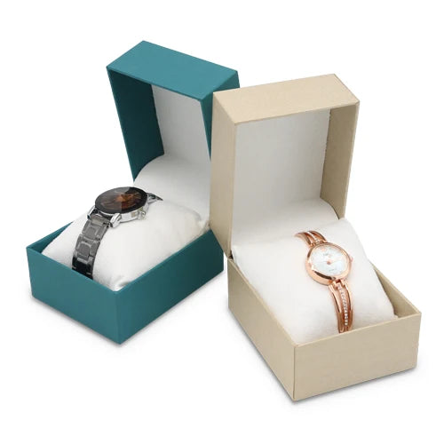 Luxury Paper Leather Watch Box Customized Logo New Fashionable Design