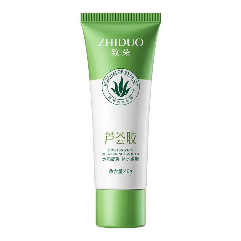 OEM ODM ZHIDUO Moisturizing and Lubricating Aloe Vera Gel Moisturizing and Locking Water Refreshing and Non-sticky Gel
