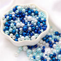 100pcs/bag Mix Size 3/4/5/6/8MM Round ABS Pearl Beads With Hole Diy Loose Bead Accessories in Stock