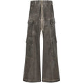 YUCHEN Fashion Hot Sale Street Custom Mens Corduroy Woven Cargo Flare Stacked Pants Men