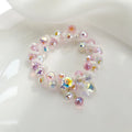 Fashion Jewelry INS Purple Crystal Star Charm Bracelet Shell Bracelets Women