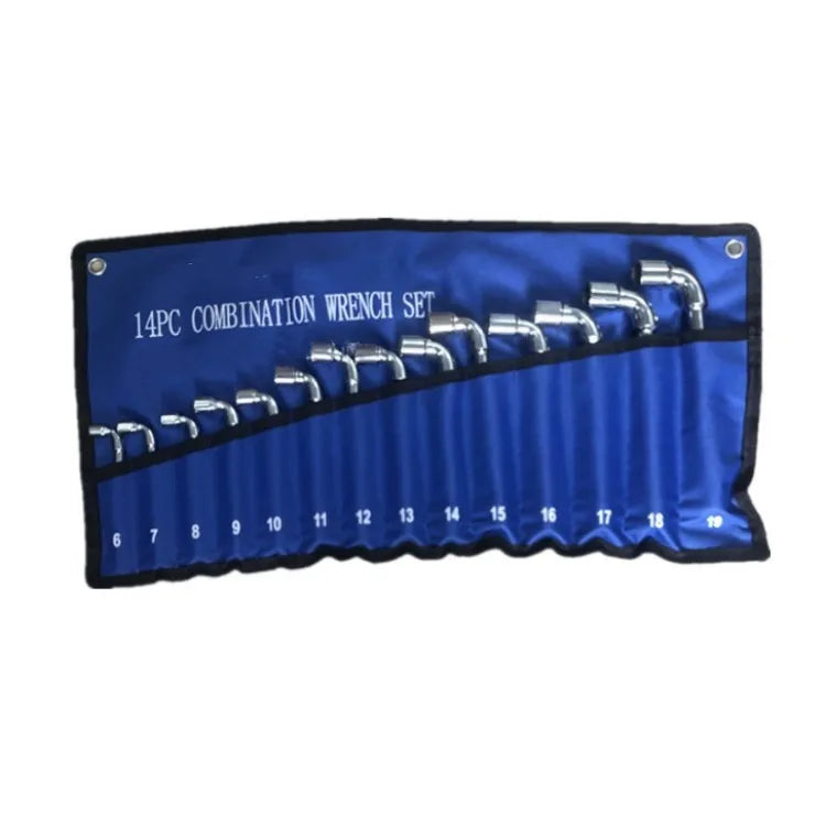 L-shape Socket Perforated Elbow Torque Spanner 7-shaped L Type Hexagonal Double-Head Casing Hex Wrench Set