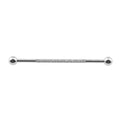Fashion F136 Titanium Cz Cnc Design Piercing Industrial Barbell Piercing Cartilage Ear Piercing Jewelry