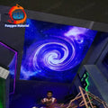 Acoustic Theater False Ceiling Decorative Led Light Polyester Fiber Starry Sky Optic Star False Stretch Ceiling Panel Starry Sky