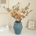 M261 Long Stem Single Western Peony Simulation Silk Flower Camellia Brazil Rose Artificial Flower Home Living Room Decoration