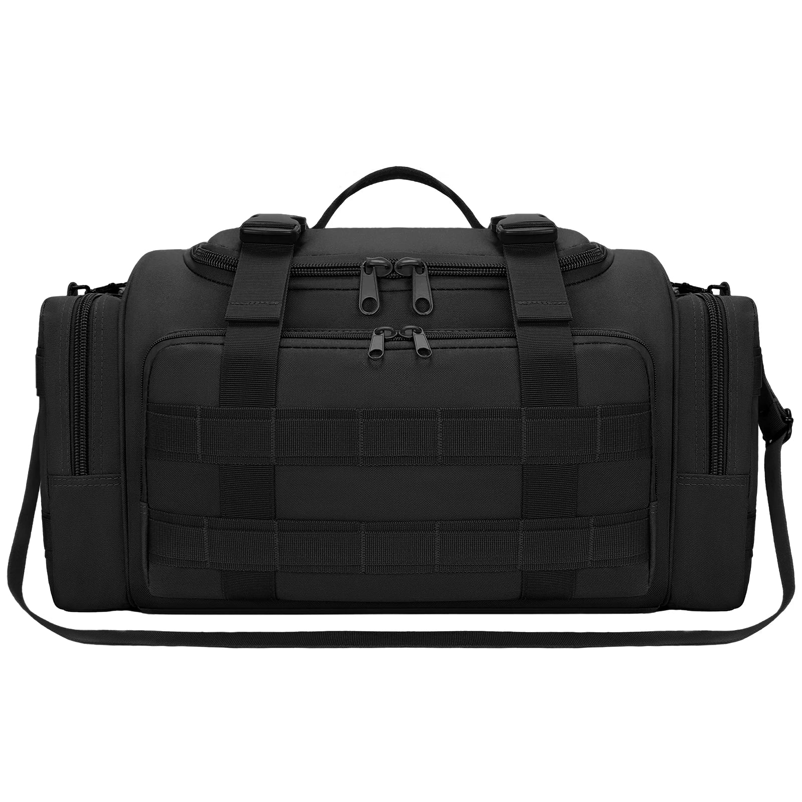 Large Tactical Travel Duffle Backpack for Men Weekender Gym Deployment Sports Bag for Overnight Traveling Workout Activities