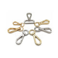 Personalized Bronze Lobster Clasp Keychain Metal Split Key Ring with Laser Logo Customizable Key Hook