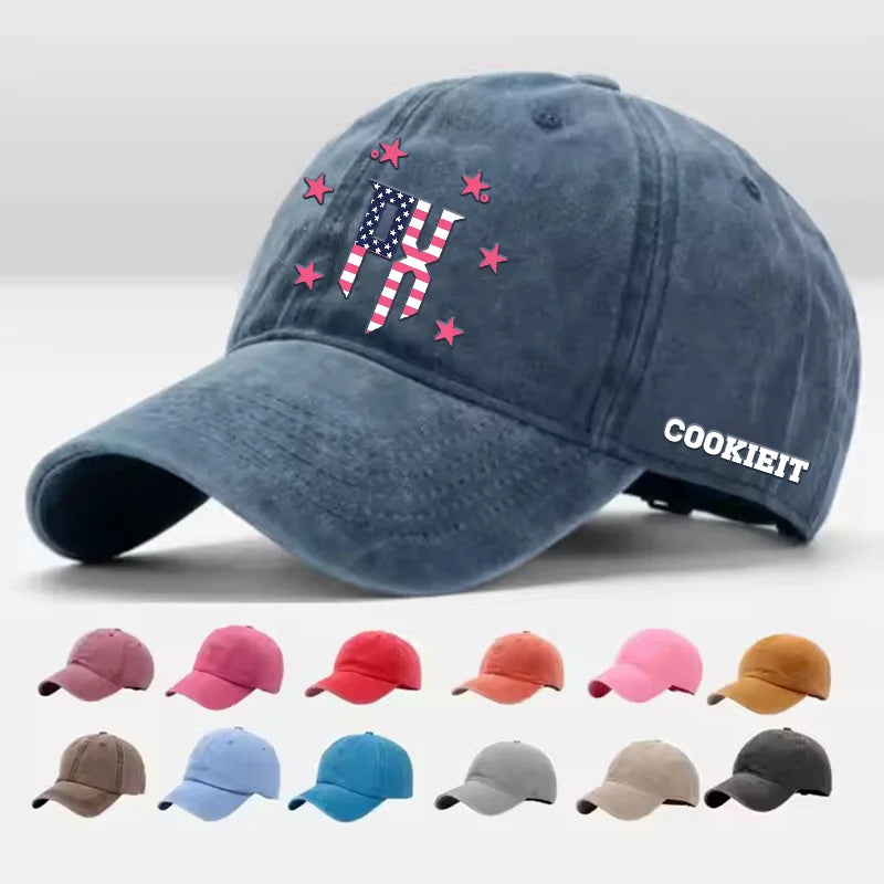 2024 New Vintage Embroidery Baseball and Football Snapback Era Hats Hip Hop Style Canvas Caps for Sports Beach/Cycling Scenes