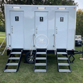 2024 Custom Mobile Luxury Portable Bathroom Restroom Trailer Toilet Manufacturer Outdoor Portable Toilets Mobile