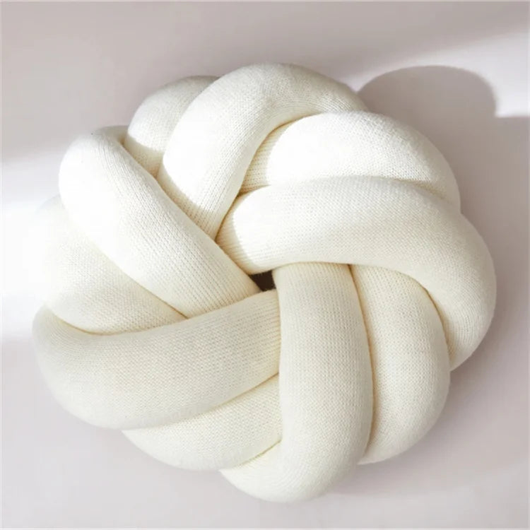 Wholesale  Soft Knot Ball Pillow Knot Cushions Sensory Home Decor Sofa Cushion AXD