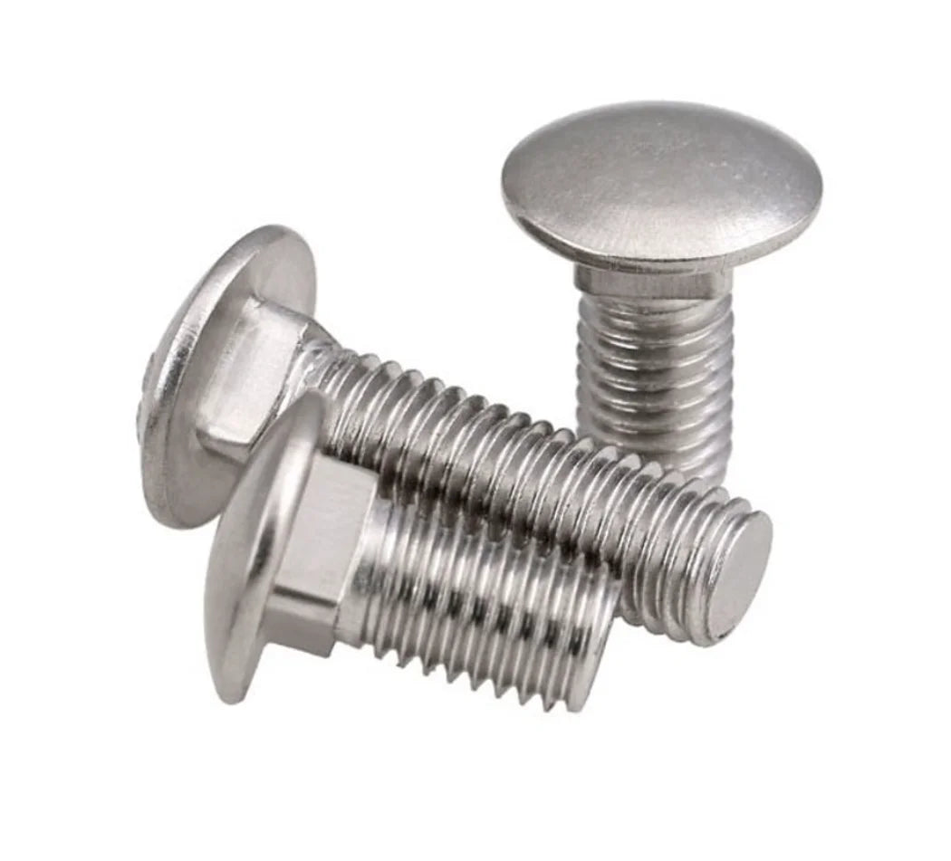 DIN 608 M10 Stainless Steel Flat Countersunk square Neck Carriage Bolt