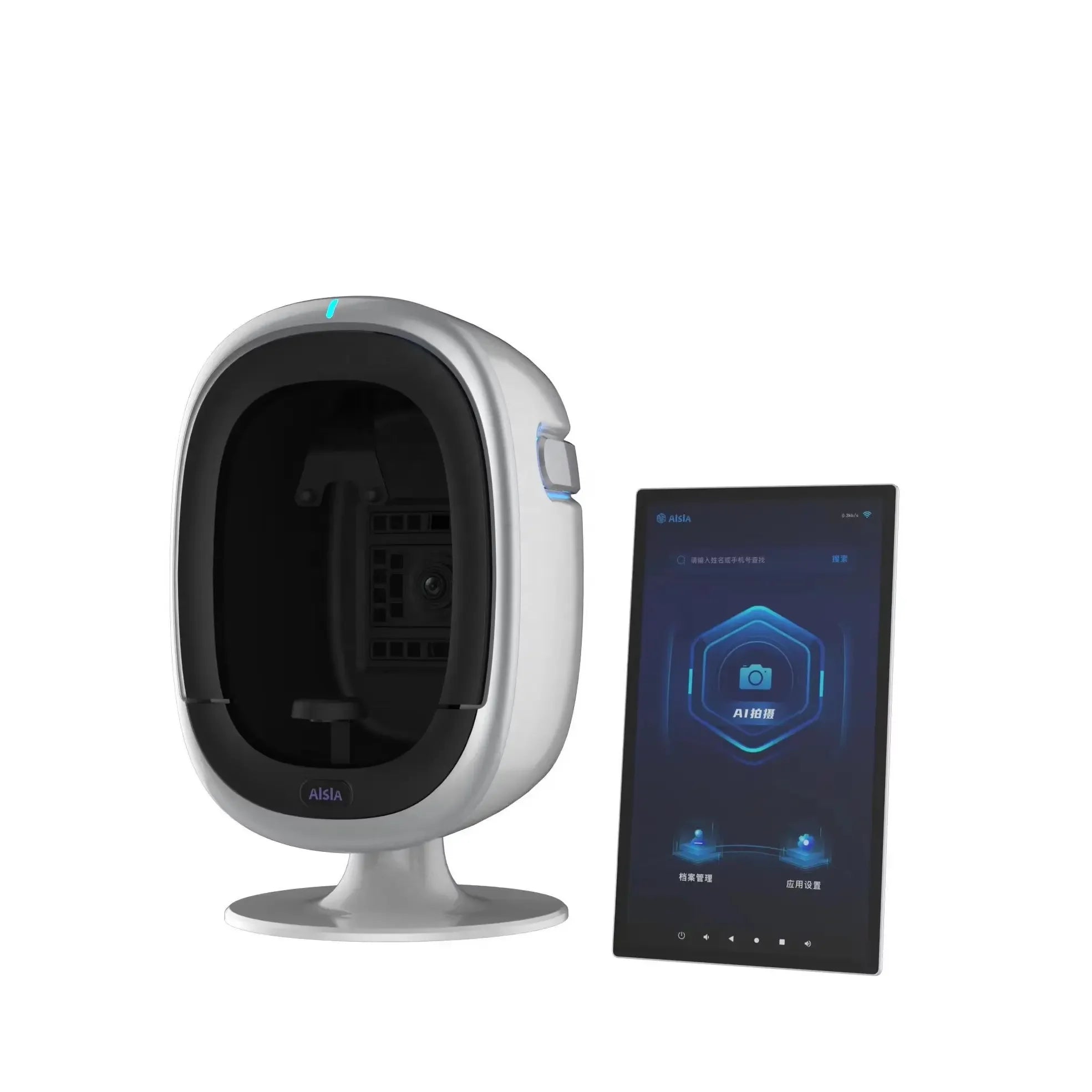 Professional AISIA O1 Skin Analysis Machine Woods Lamp HD Imaging Magic Mirror Skin Analyzer for Skin Testing Salon Use