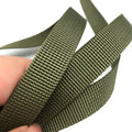 Flame-Retardant Tactical Polyester Nylon Webbing Straps Fire-Resistant Plain Weave Tactical Webbing