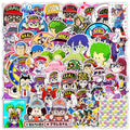50Pcs Anime ARALE Graffiti Decorative Stickers Label for Luggage Laptop Guitar Scrapbook Skateboard Waterproof Sticker