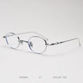 2025 Titanium Glasses Frame Men Brand Design Vintage Retro Square Eyeglasses Women Spectacle Japanese Eyewear