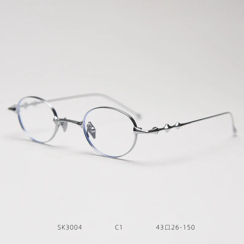 2025 Titanium Glasses Frame Men Brand Design Vintage Retro Square Eyeglasses Women Spectacle Japanese Eyewear