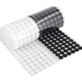 Transparent Die Cut round Squares Nylon Self-Adhesive Hook and Loop Dots Eco-Friendly Velcroes Tape for Home Use Circle