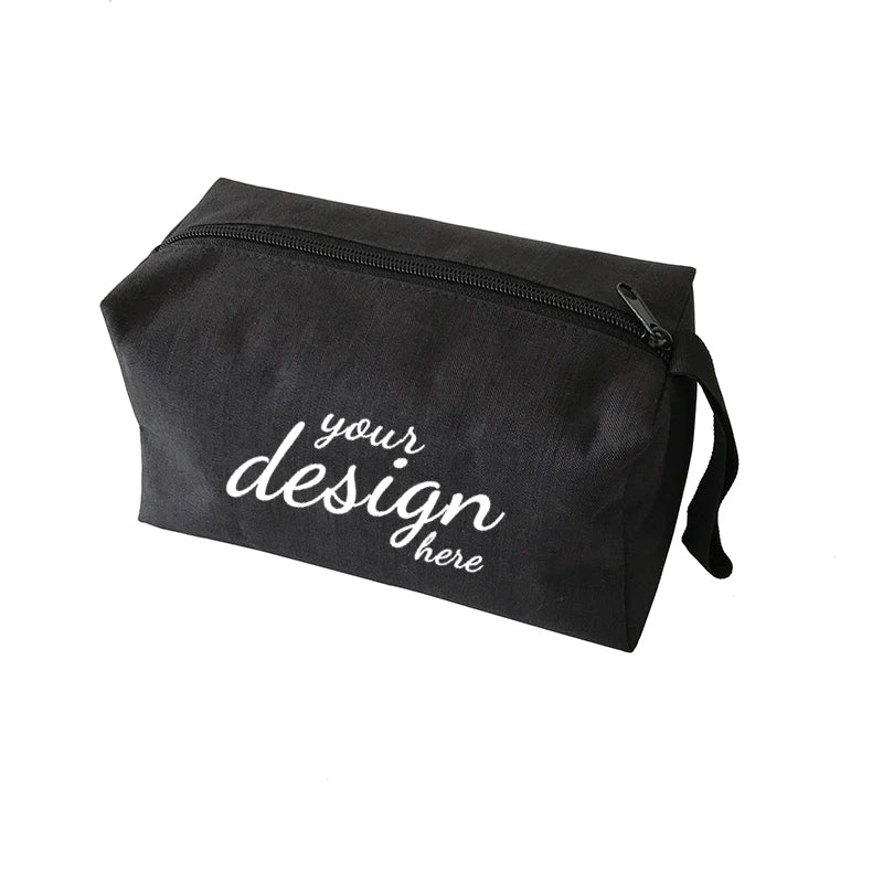 Best Selling Waterproof Polyester Hairbrush Zipper Pouches Polyester Bath Sponge Bags for Packaging Tools With Logo