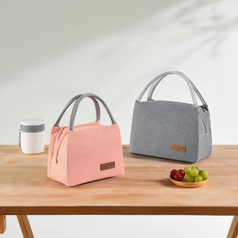 Best Selling Customizable Fashion Stylish  Cooler Bag Candy School Picnic Basket Zipper Closure Bag