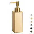 Standing Gold Square Hand Soap Dispenser for Bathroom Kitchen