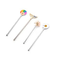 Personalized Creation Factory Supplies Coffee Metal Stirrers Logo Personalized Stainless Steel Cocktail Stirrers Swizzle Stick