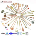 Fast Delivery Professional OEM Custom LOGO Colors Ball Bead Decorative Stick Drinks Beverage Fruit Metal Cocktail Picks