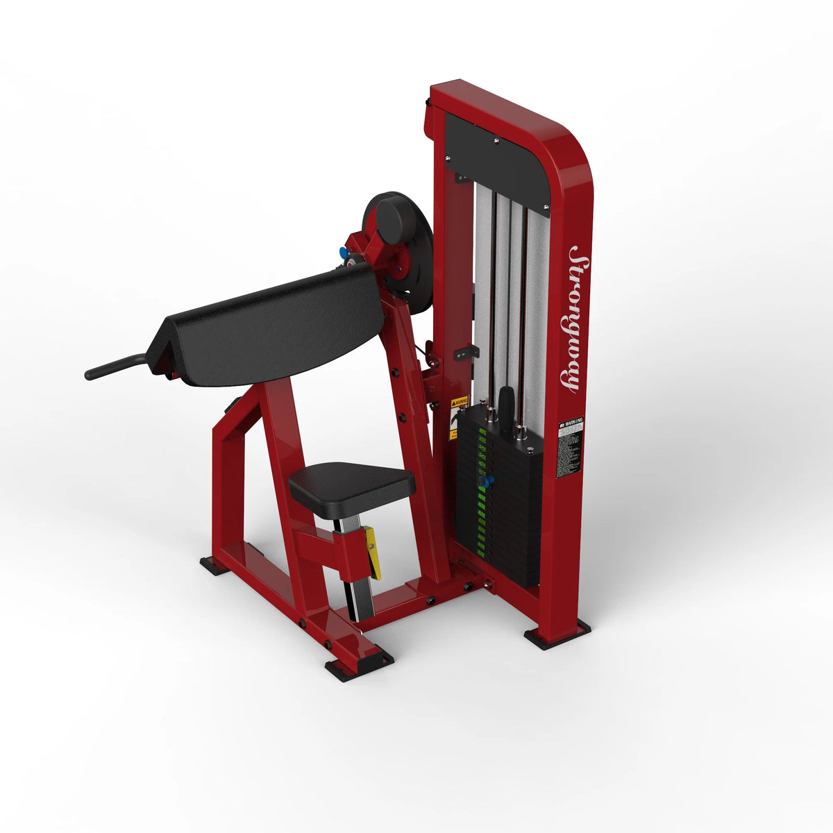 Biceps Muscle Trainer Fitness Equipment for Strength Training with Pin Load Selection Machines